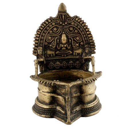 Traditional Brass Oil Lamp Puja Lamp Diya 